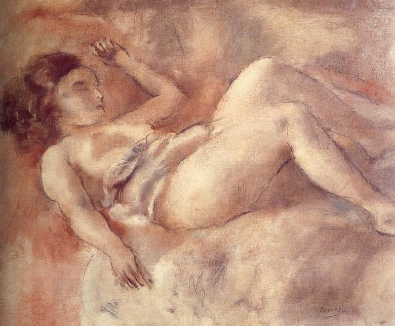 Jules Pascin Nude of sleep like a log oil painting picture